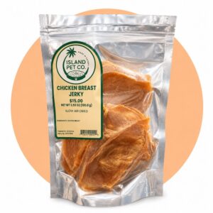Island Pet Co. Chicken Breast Jerky natural dog treats