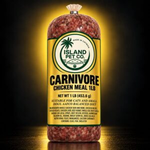 Island Carnivore 1lb — Chicken For Cats & Small Dogs