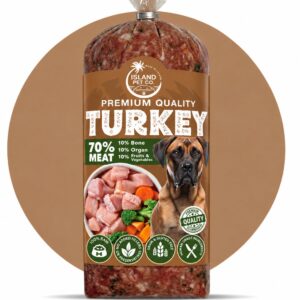 Island Pet Co. Turkey Raw Meal - Complete and Balanced Dog Food Grand Cayman